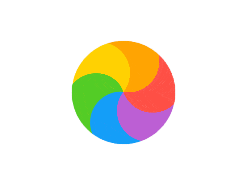 Apple Beach Ball Gif