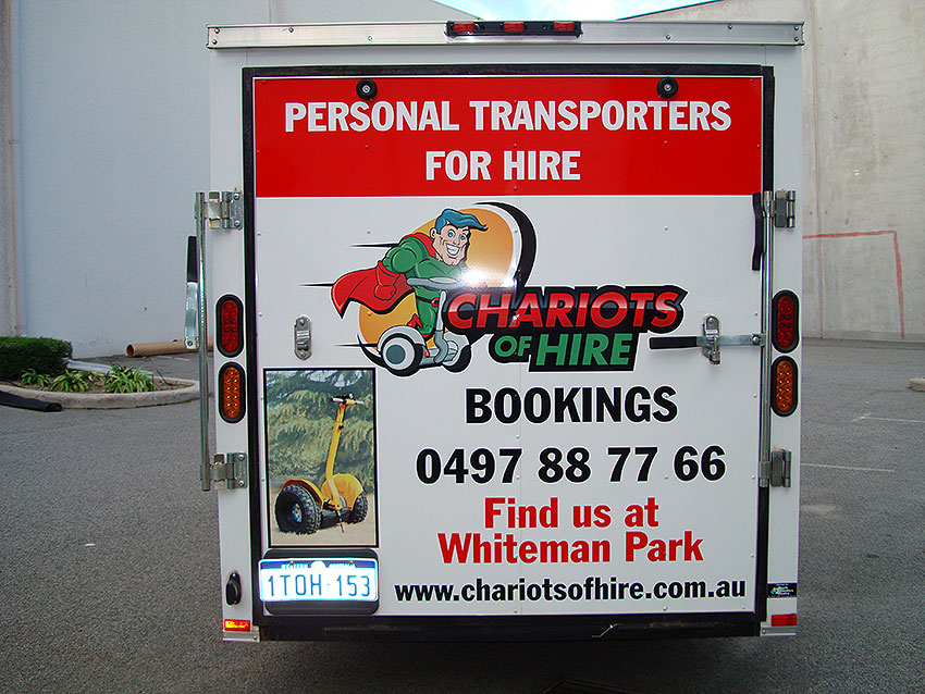 Trailer Signage Perth Graphics Centre