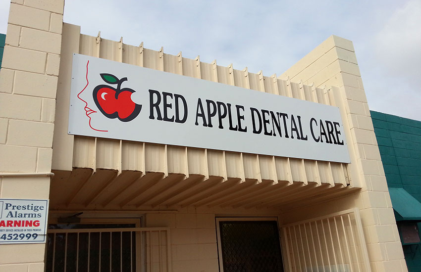 Metal building signs Perth Graphics Centre