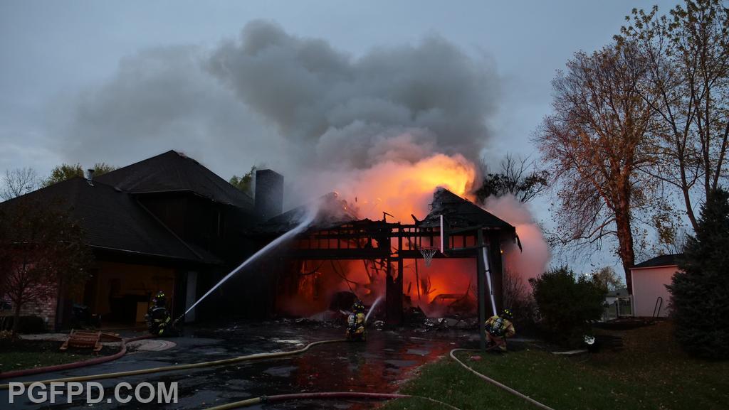 Auto Aid to Hampshire's Structure Fire Pingree Grove & Countryside