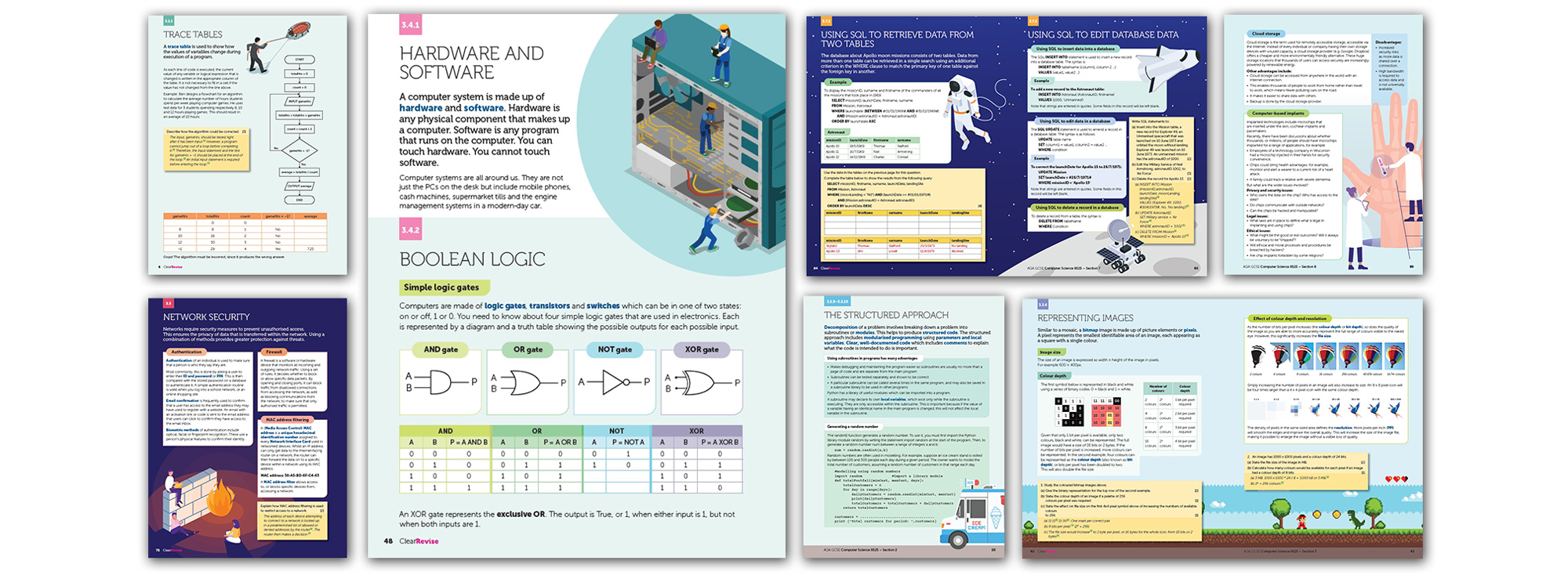 Resources > Computer Science > Gcse Aqa > Clearrevise 8525 PG Online