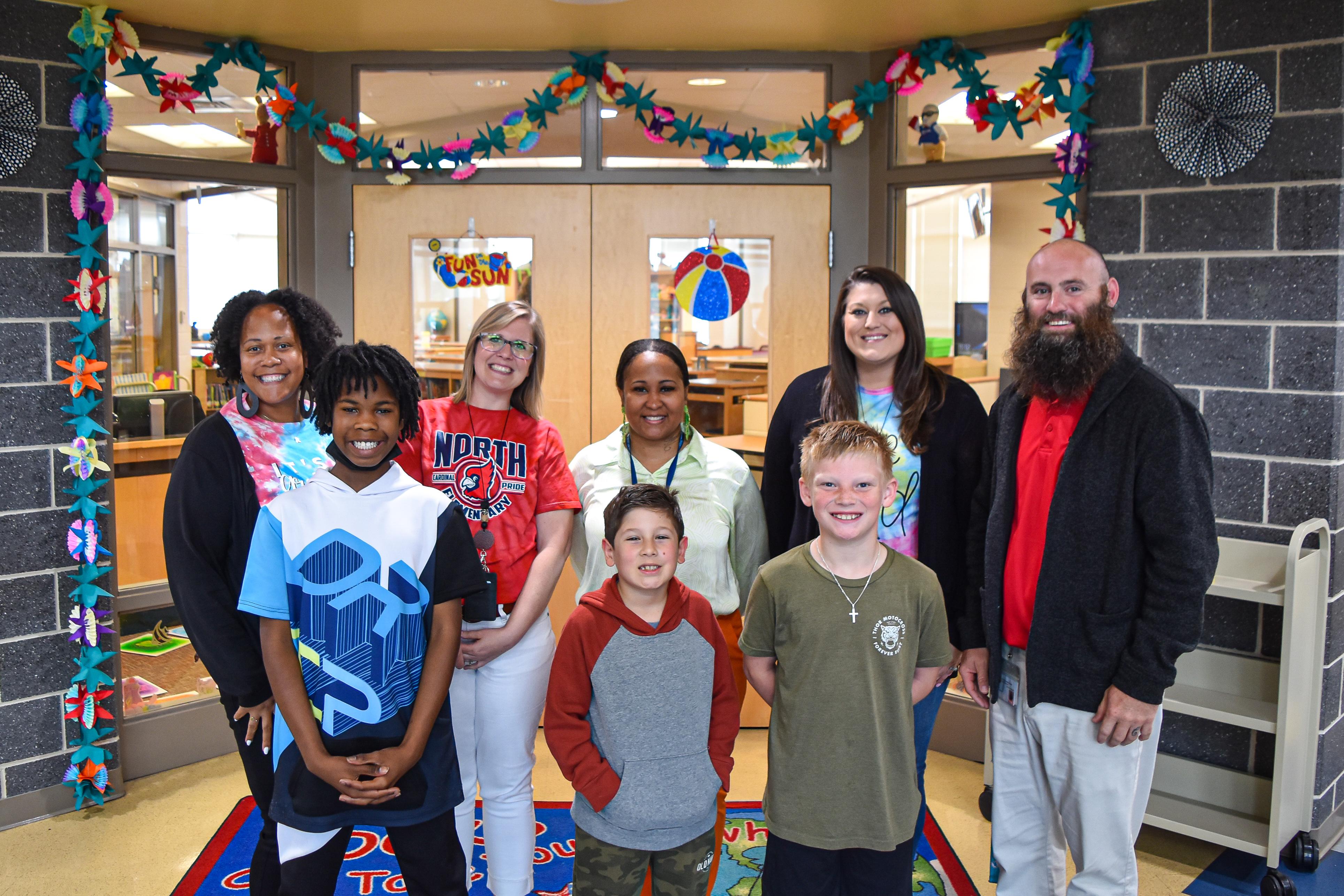 North Elementary Student Council Raises Money for Community