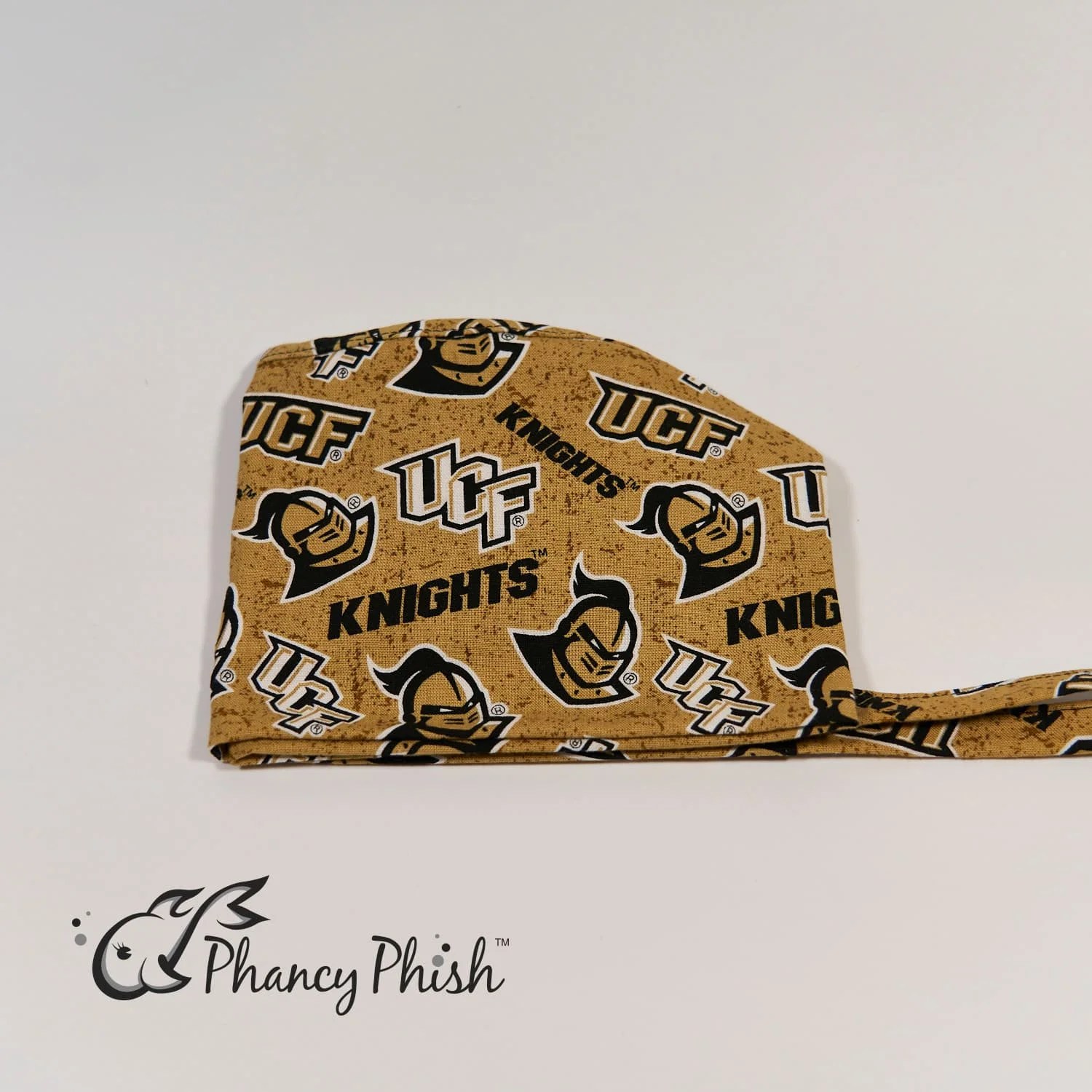 Men’s Gold UCF Knights Scrub Cap Phancy Phish Crafts