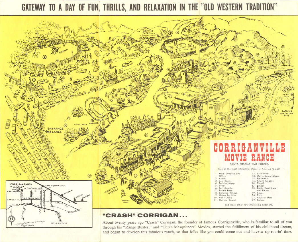 Corriganville Ranch and Map
