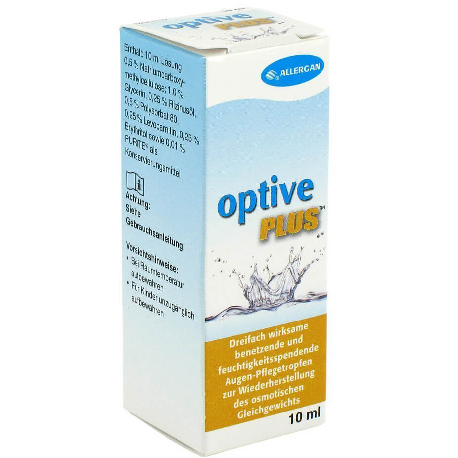 Optive Plus Eye Drops 10ml Pharm24.gr