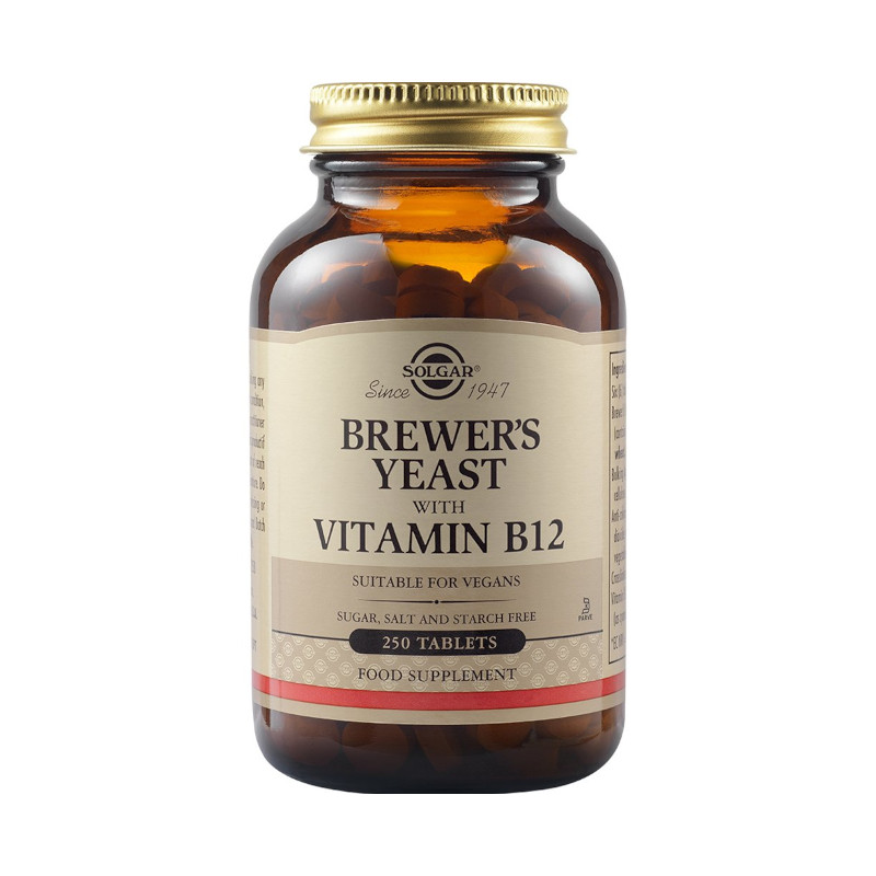 Solgar Brewer’s Yeast with Vitamine B12 250tabs Pharmacy128