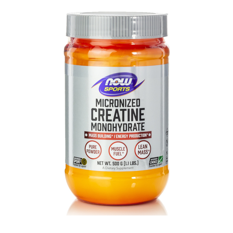 Now Creatine Monohydrate Powder (Vegetarian) 500gr