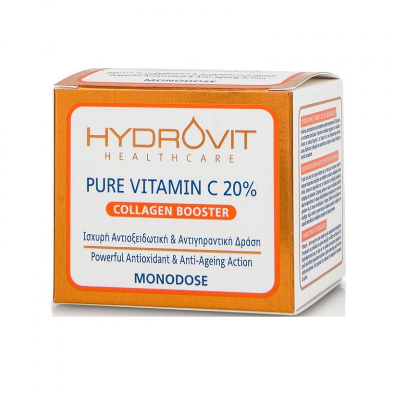Hydrovit Pure Vitamin C 20 Collagen Booster 60 Monodoses Pharmacy128