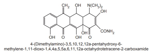 Classes of tetracyclines antibiotics