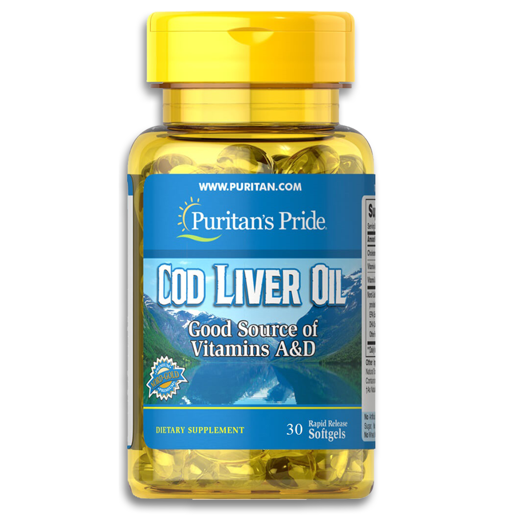 Puritan’s Pride Cod Liver Oil 415 mg 30’s Pharma Plus Drug Store LLC