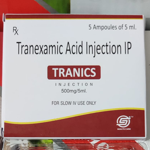 TRANICS Tranexamic Acid Injection IP C.S Healthcare