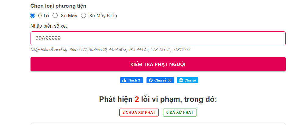 Cách tra cứu phạt nguội mới nhất năm 2025 Tra Cứu Phạt Nguội Toàn Quốc