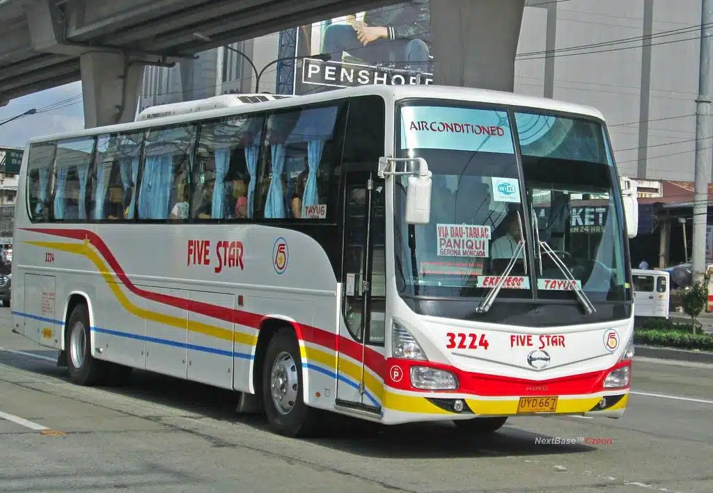 Five Star Bus Terminal Cubao Pasay Schedules and Fares Contact