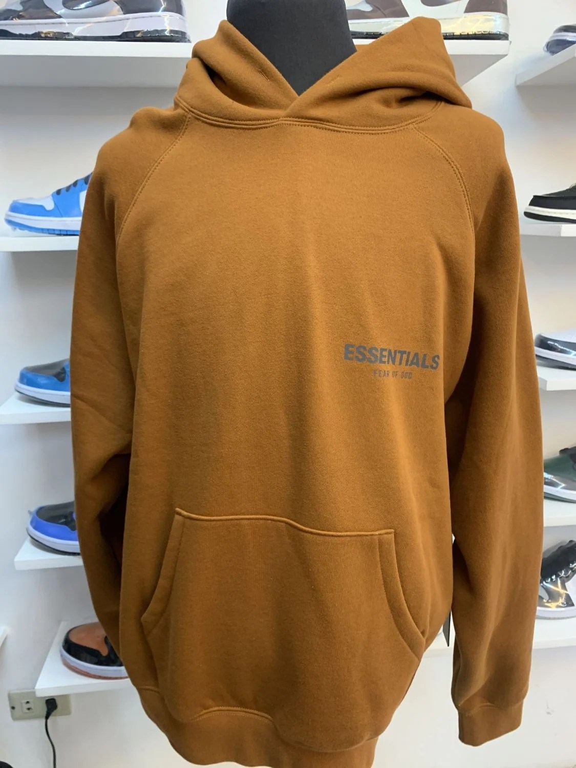 3313 Essentials Hoodie Brown Item Details Phenomenalsole