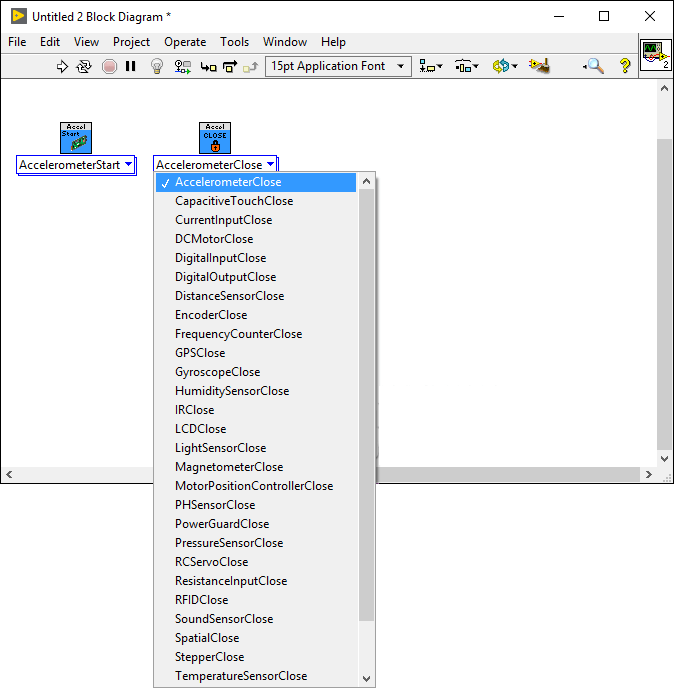 Language LabVIEW Phidgets Support