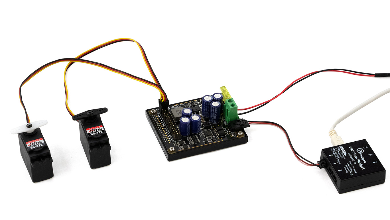 Multiple Servos Phidgets