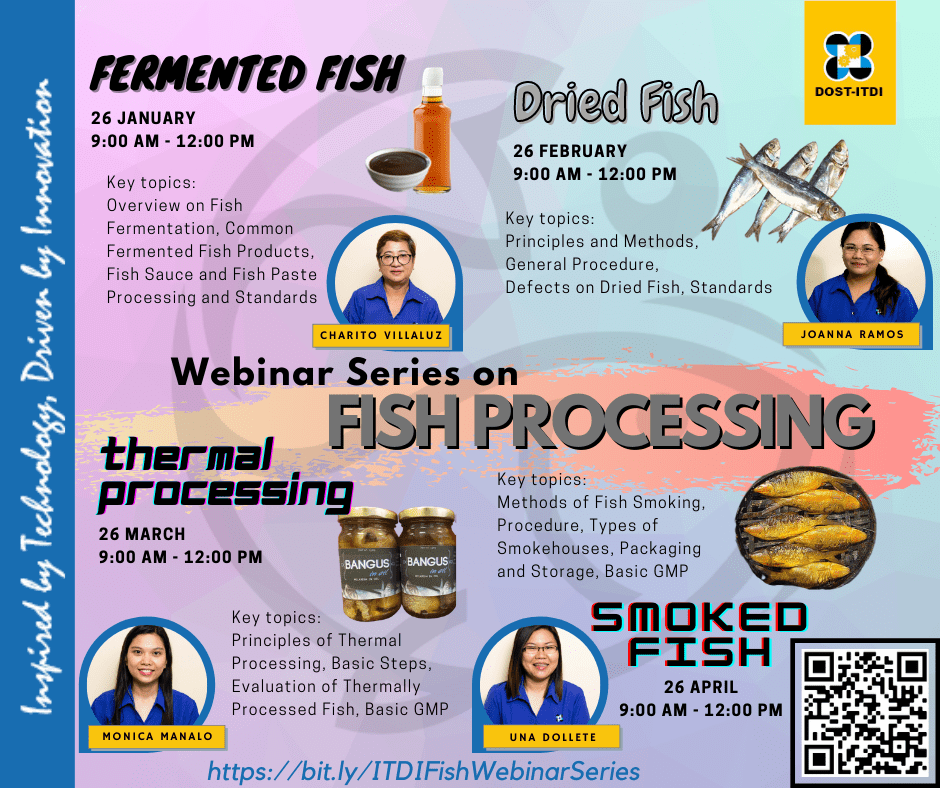Free inars on Fish Processing PhilFarm
