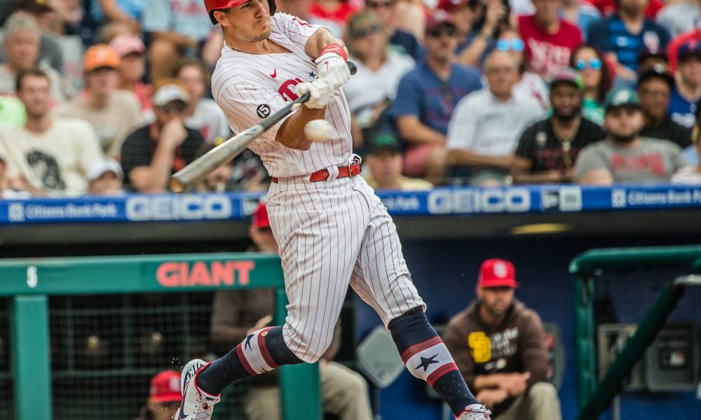 Watch Phillies win on walkoff home run by J.T. Realmuto Phillies Nation