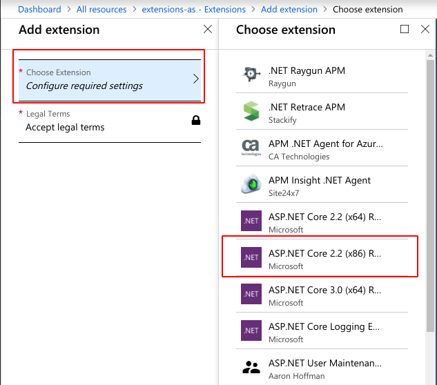 Applying Azure App Service extensions with ARM • Jamie Phillips