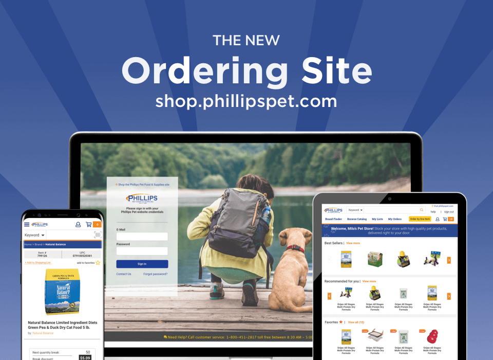 Support Phillips Pet Food & Supplies