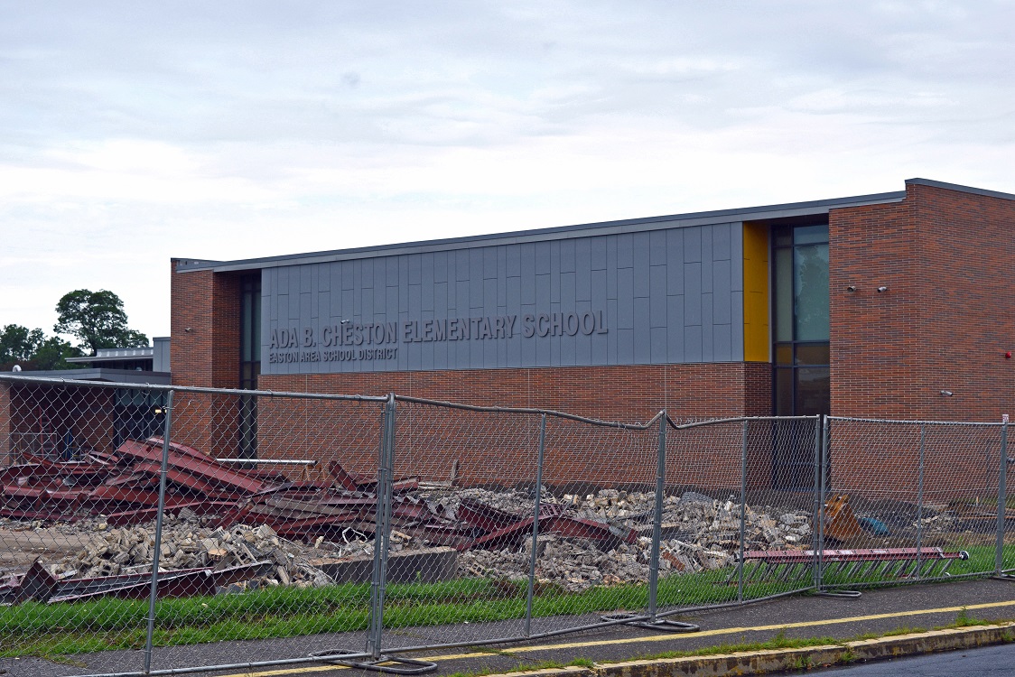 Cheston Elementary School Easton, PA Demolition
