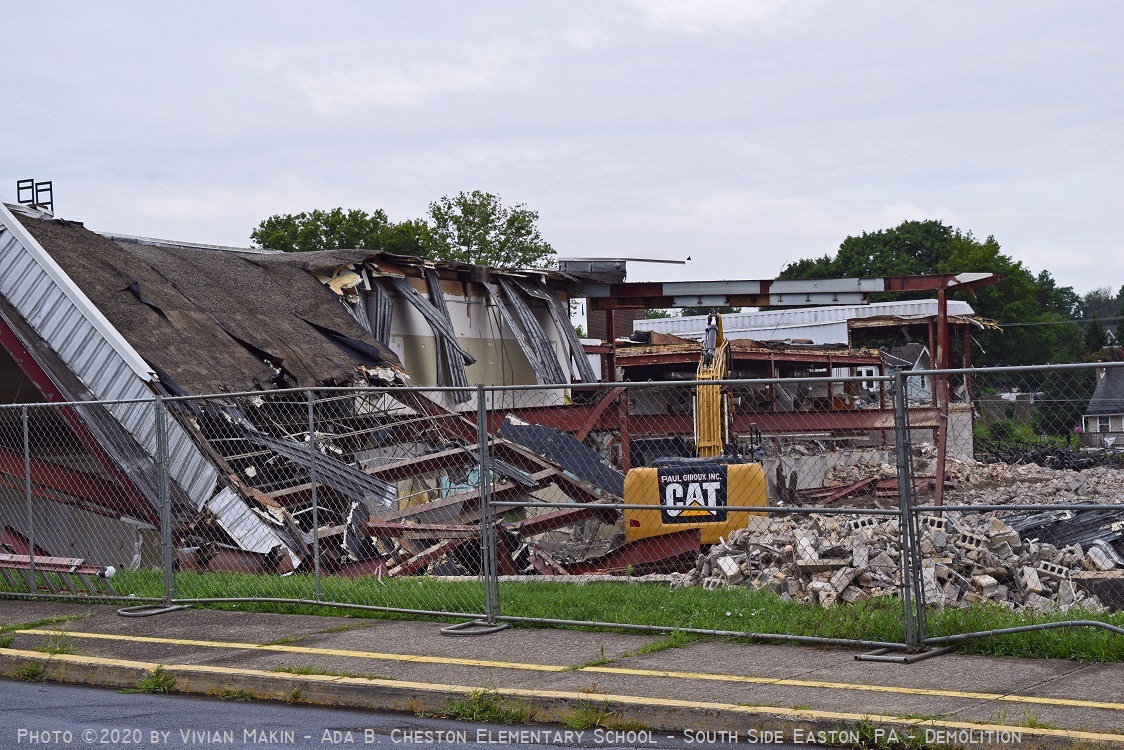 Cheston Elementary School Easton, PA Demolition