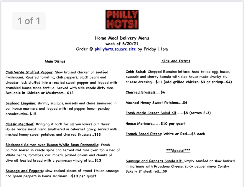 Philly Hots The Hottest Food in Philly