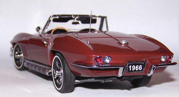 PhillyMintFranklin Mint 1966 Corvette 427/425HP Milano Maroon