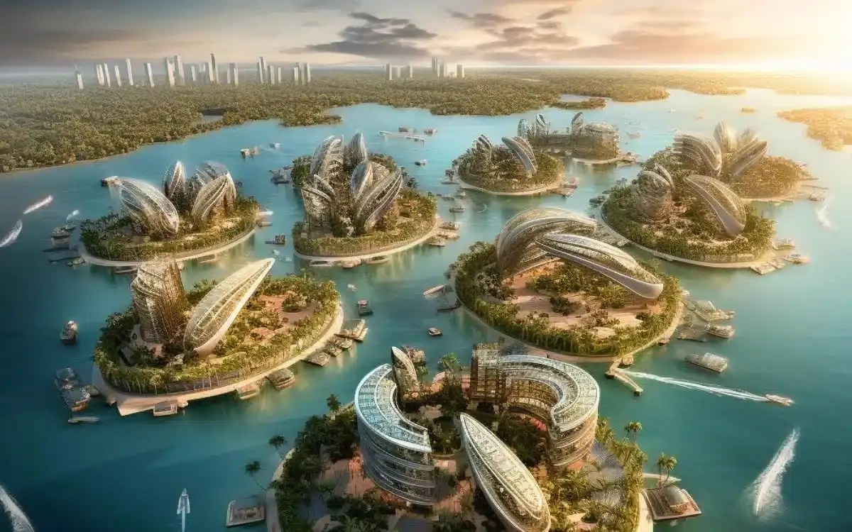 Dubai manmade islands built for super rich mostly empty Phil Stock World