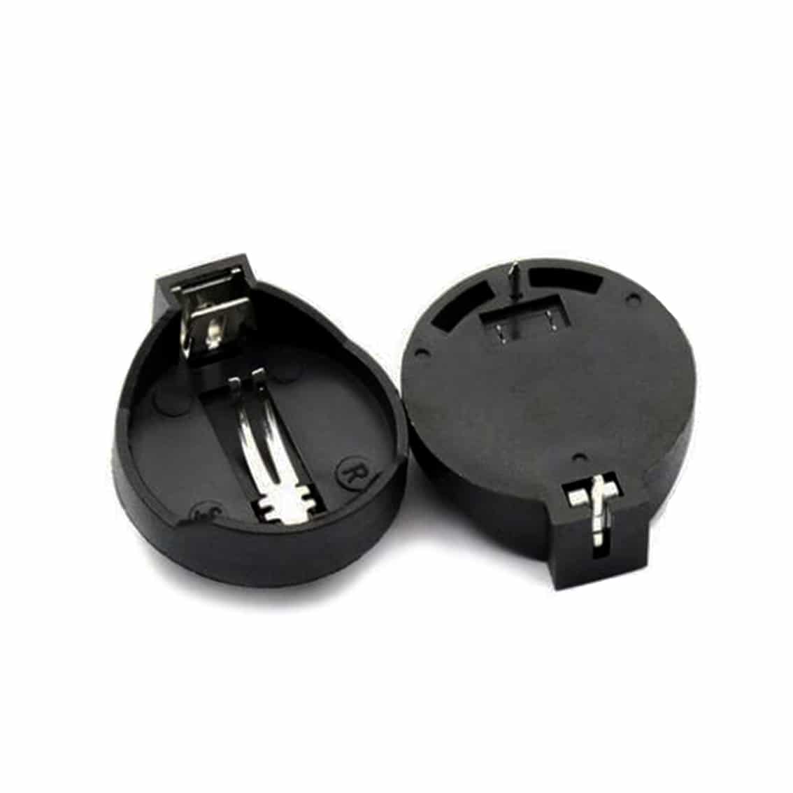 CR2025 / CR2032 Button Cell 3V Battery Holder Pack of 2 Phipps