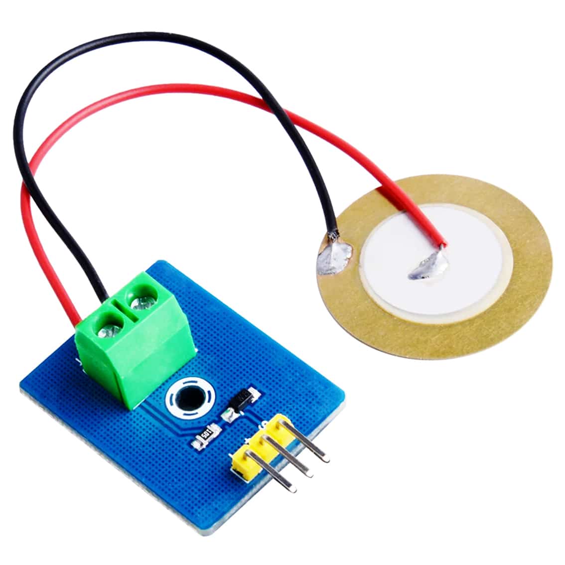 Ceramic Analog Piezo Vibration Sensor Module eBay