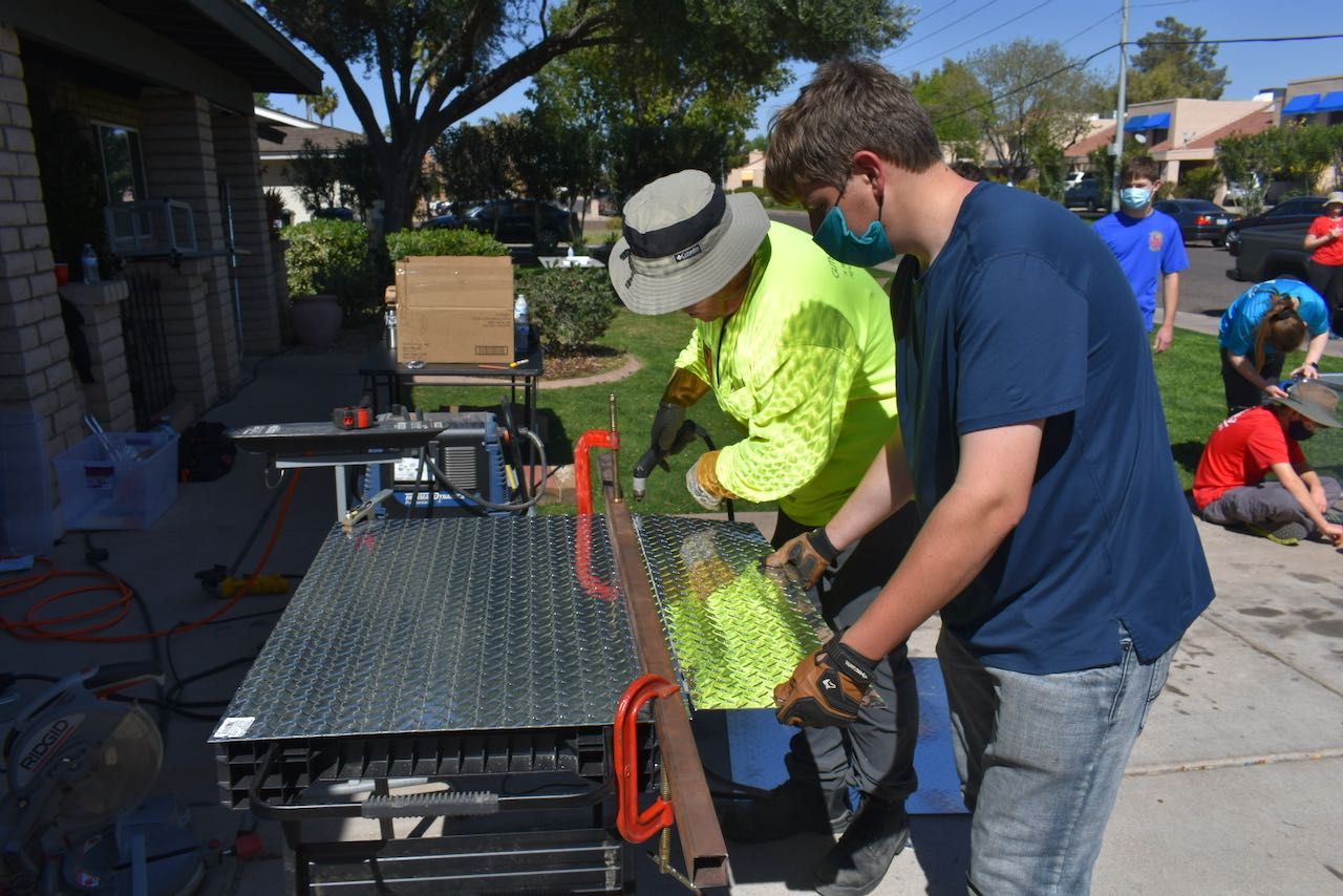 Haydon Evenson Eagle Project Troops 323 & 3323 Phoenix Arizona