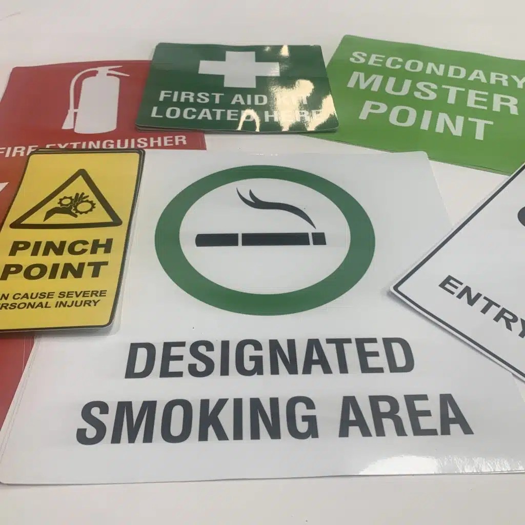 Construction and Safety Signage Phoenix Graphics