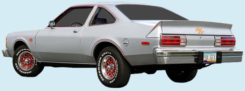 Phoenix Graphix 1980 Dodge Aspen R/T Decal Kit