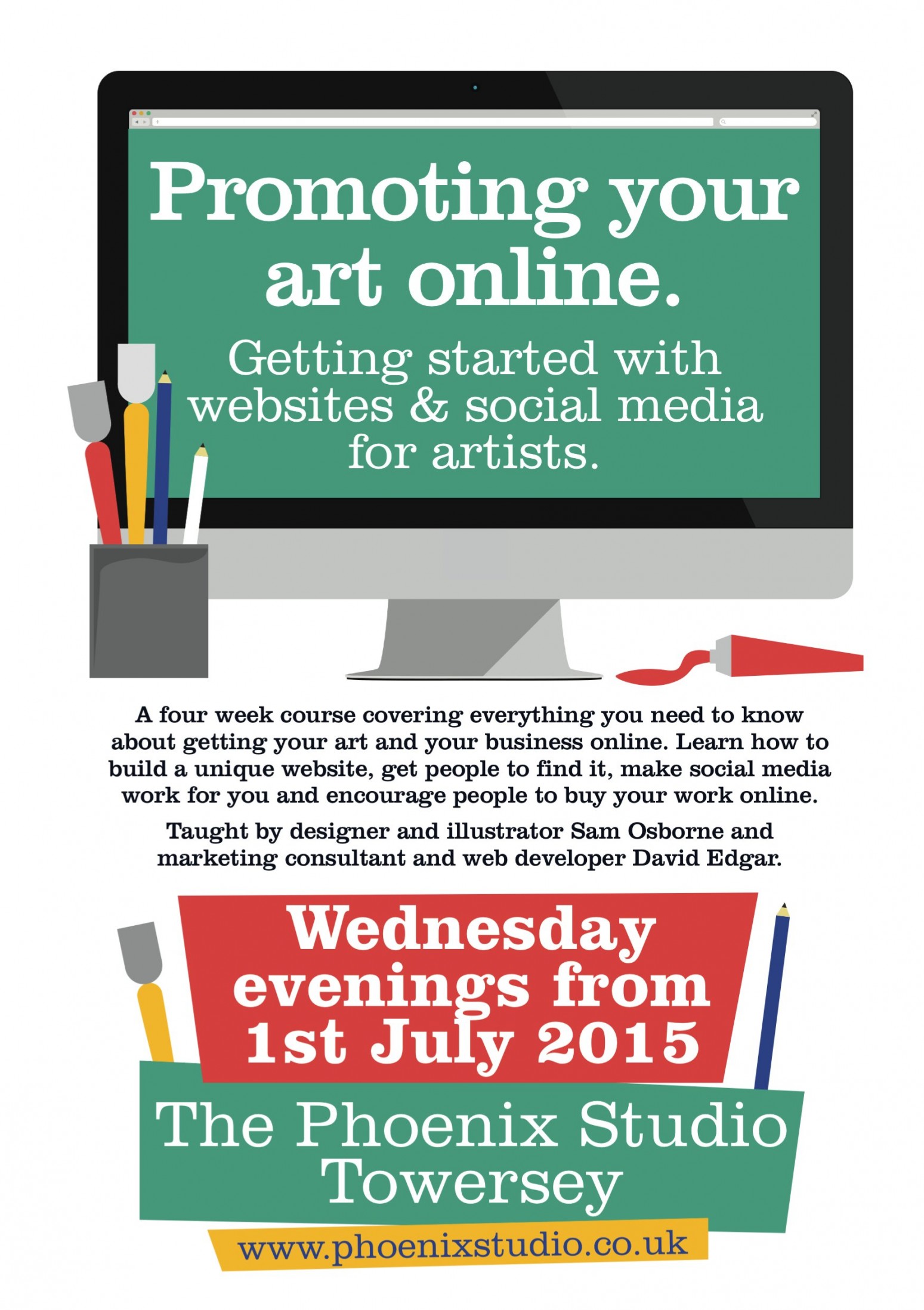 Promoting your art online Phoenix Studio