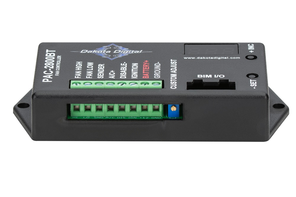 Dakota Digital PAC2800BT Electronic Fan Controller 70 Amp with Bluetooth Control