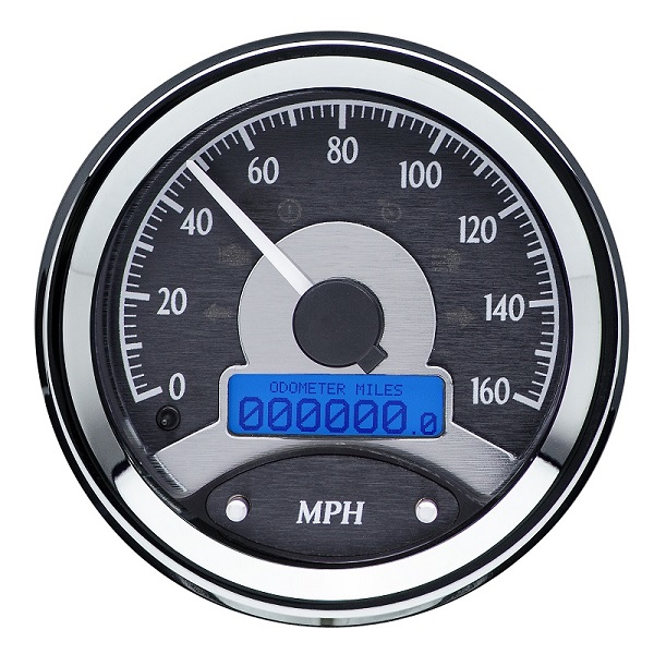 Dakota Digital Universal 5 Gauge Round Kit Analog Dash Gauges Instrument System VHX1050