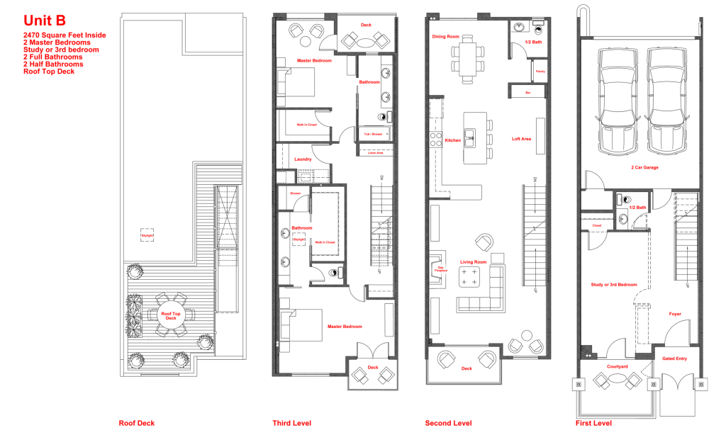 Seneca Luxury Townhomes Phoenix Urban Spaces