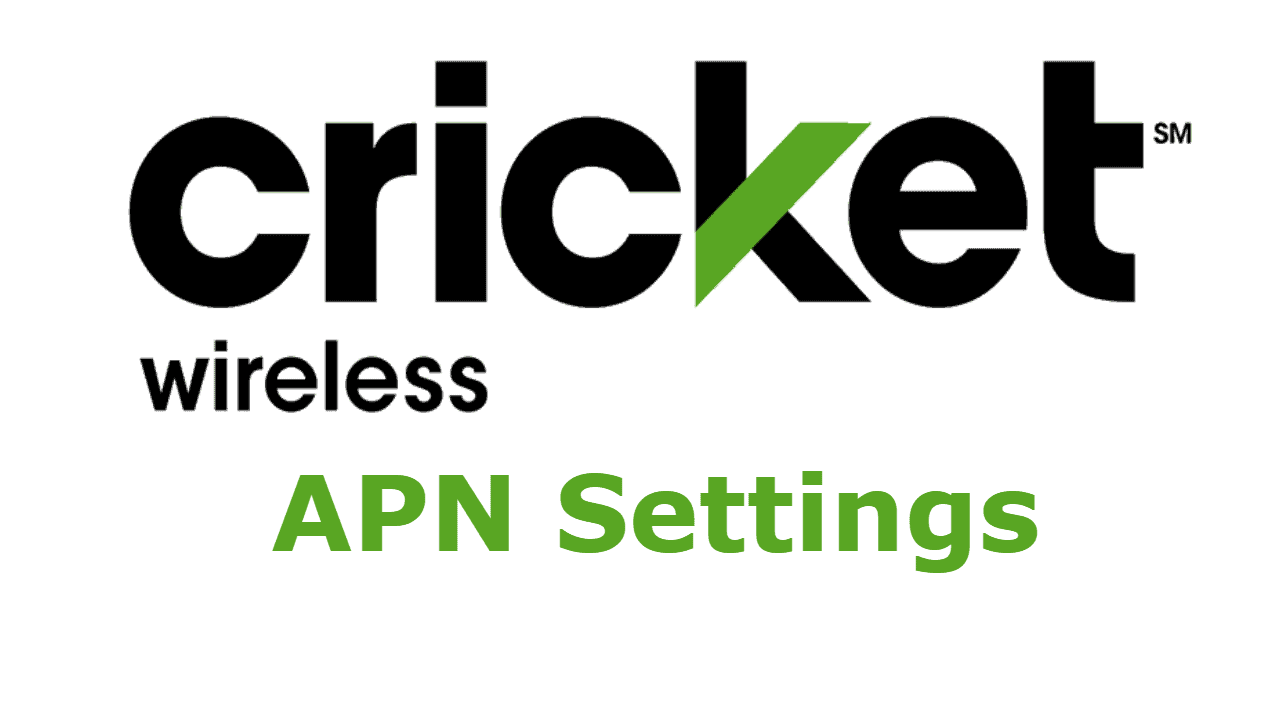 How To Setup Cricket APN Settings Step By Step Configuration Phone