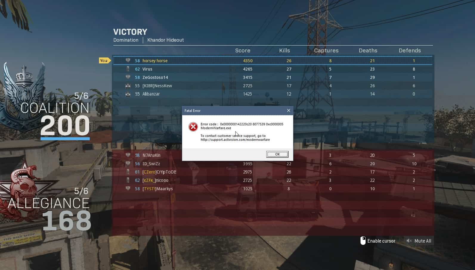 AAA ‘investigating’ Modern Warfare And Warzone Crashes