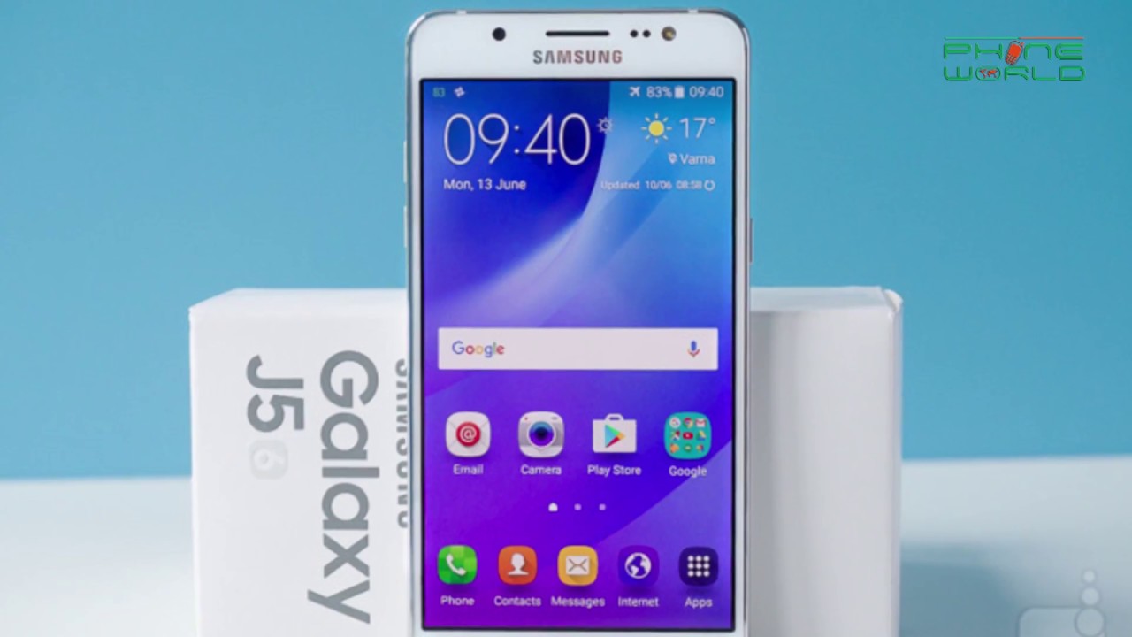Samsung Galaxy J5 PRO 2017 Unboxing & Video Review PhoneWorld