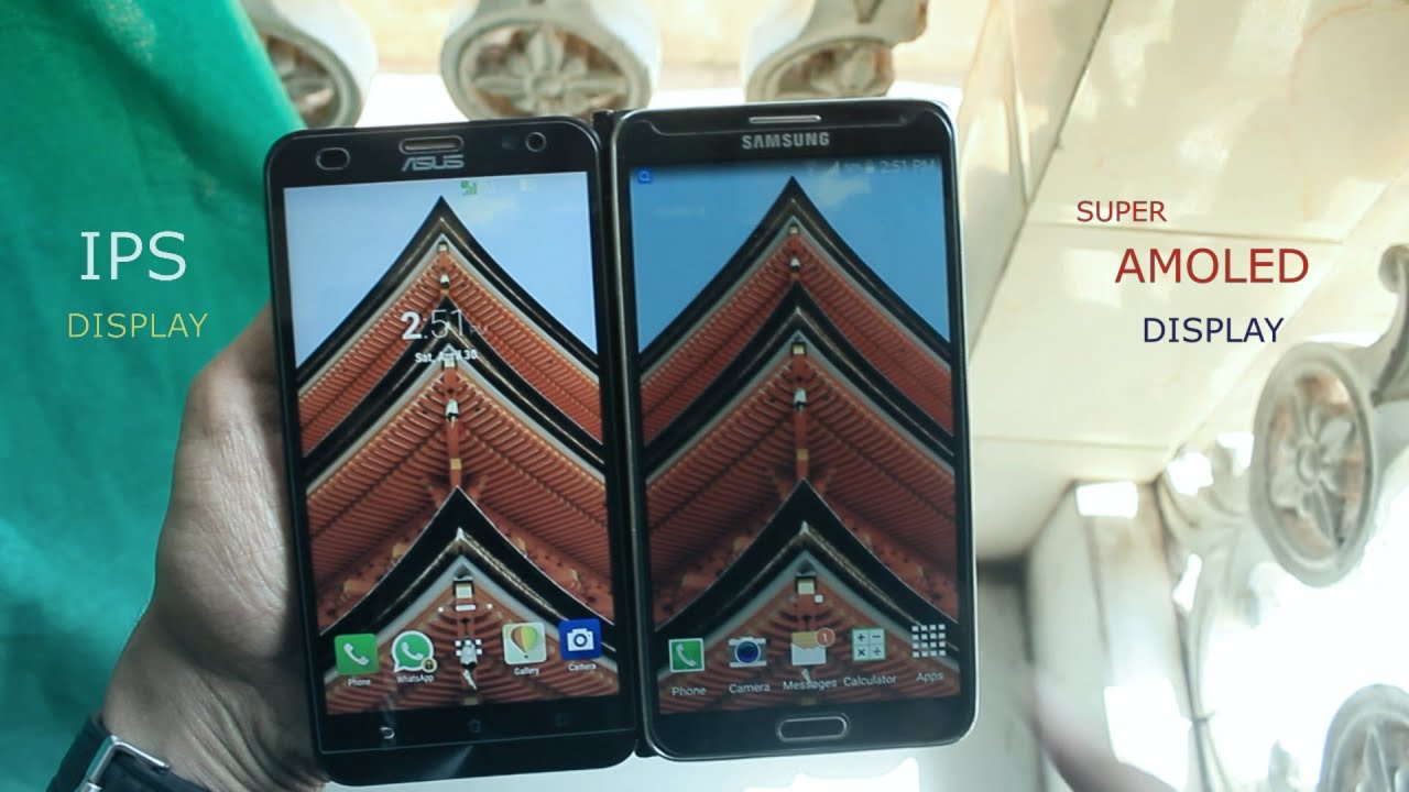 AMOLED vs LCD What is the difference? PhoneWorld