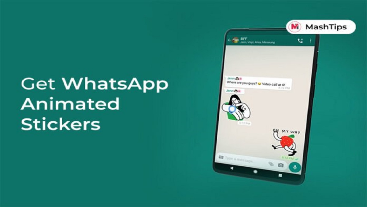 Now You Will be Able to Send Animated Stickers on WhatsApp PhoneWorld