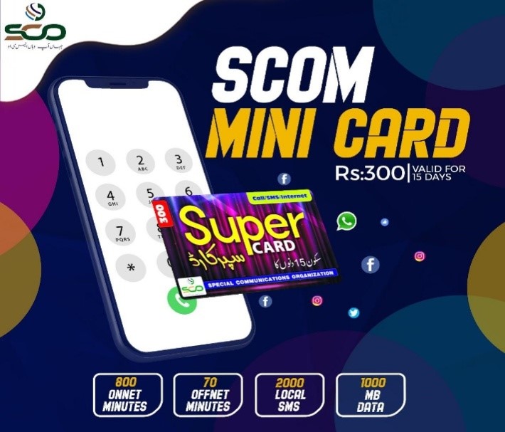 SCO's unique offer on Super Cards and Data Package PhoneWorld