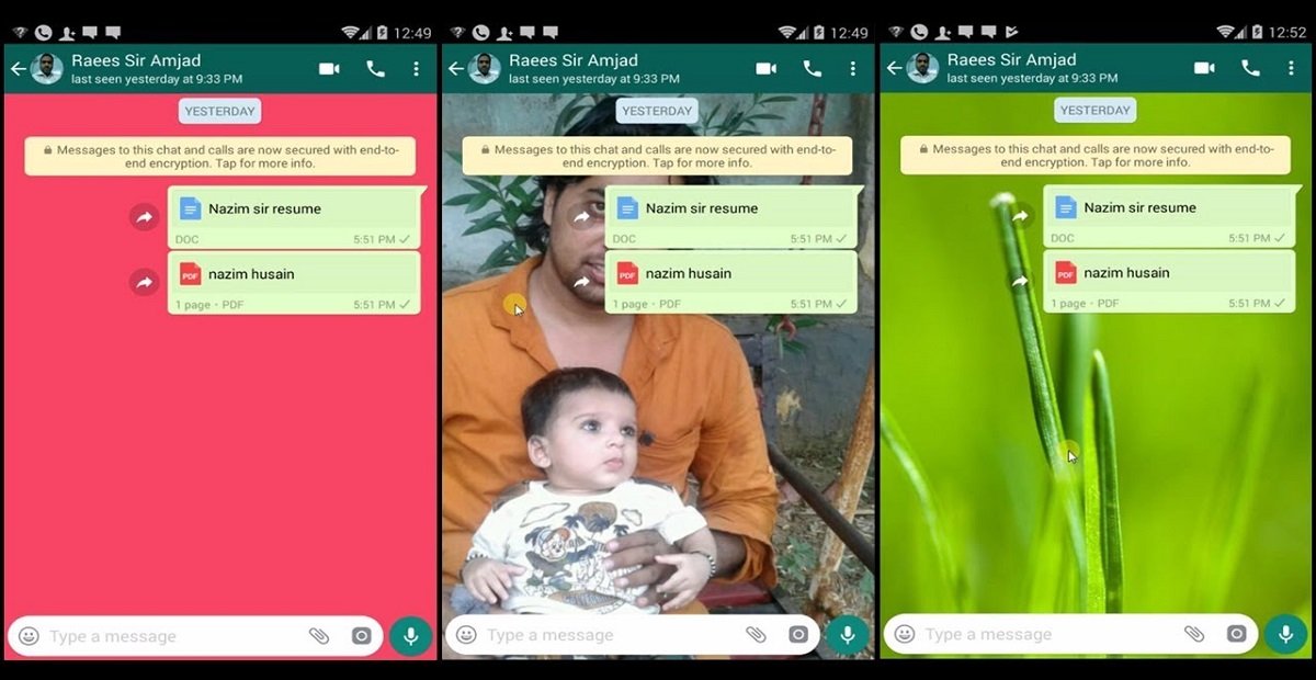 WhatsApp Lets you Assign Separate Wallpapers for Different Friends