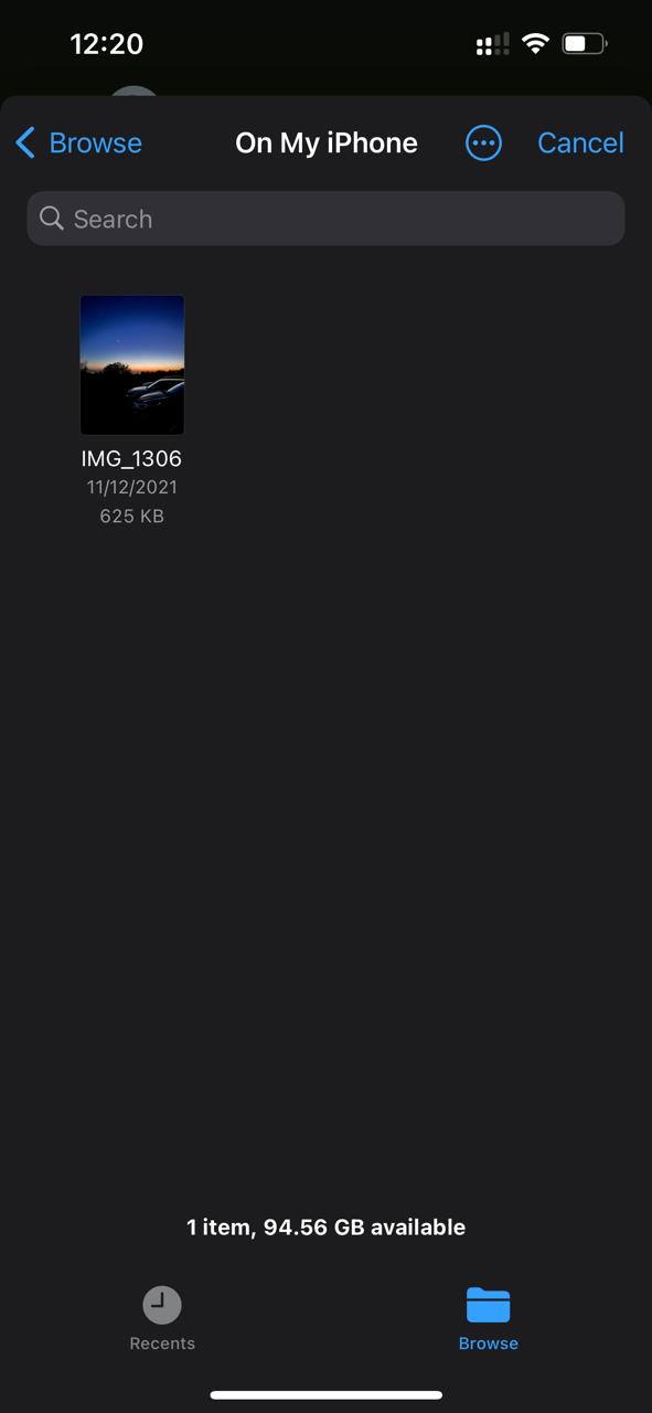 How to Send Photo as a WhatsApp document on an iPhone?