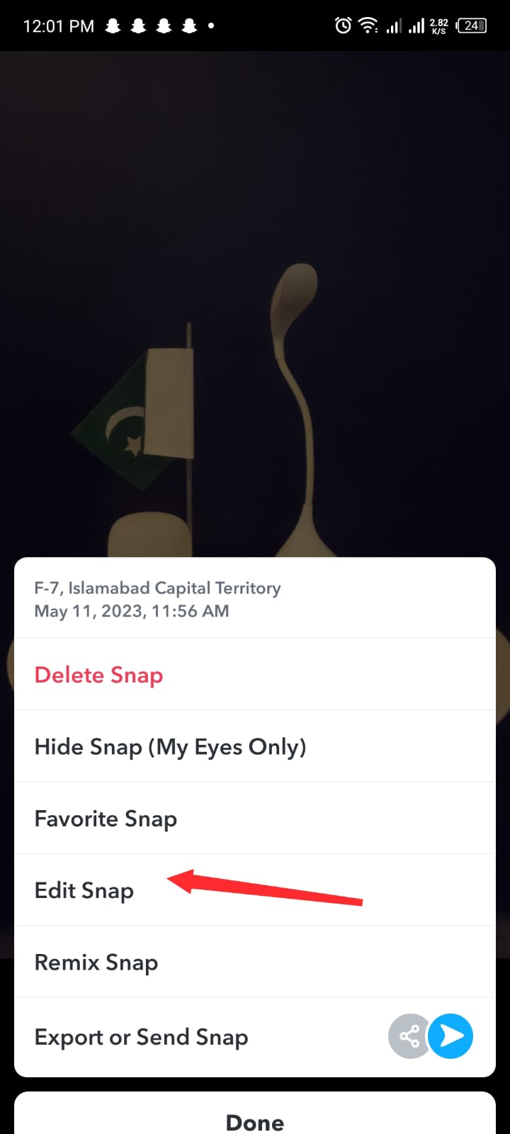 How to Remove Snapchat Filter from Saved Photo? PhoneWorld
