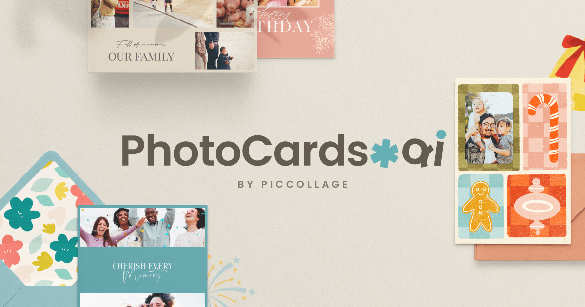 Free Online Photo Card Maker PhotoCards AI by PicCollage