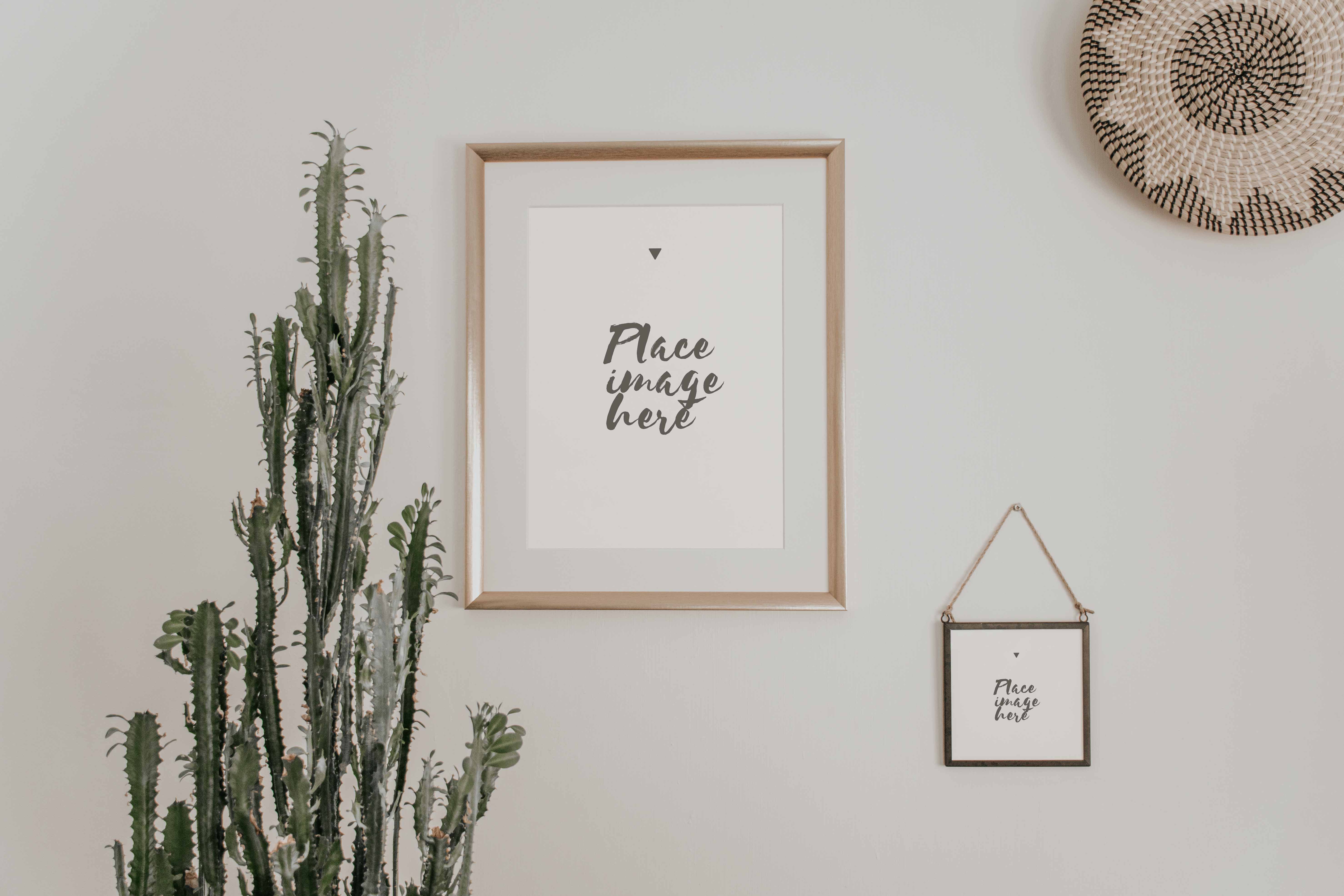 Free Square Gold Frame Mockups PSD Mockup Free Mockup