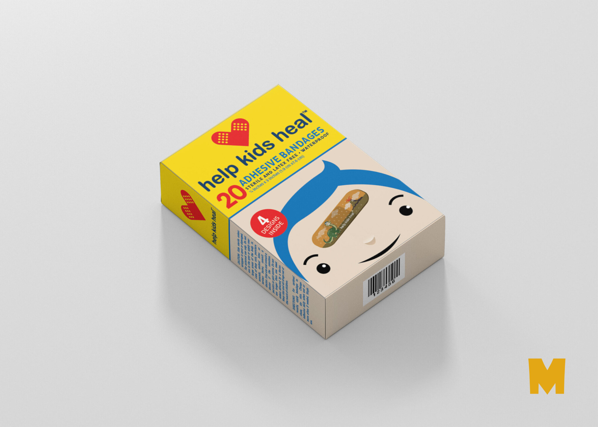 Small Paper Box Mockup